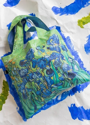 LOQI vouwtas - opvouwbare tas  / shopper Museum - Van Gogh Irissen