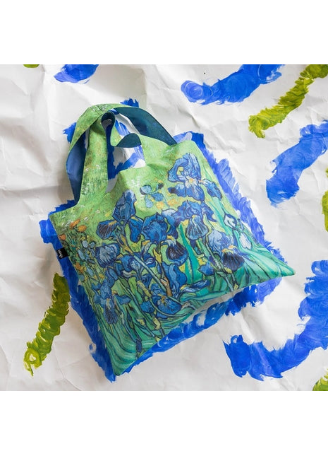 LOQI vouwtas - opvouwbare tas  / shopper Museum - Van Gogh Irissen