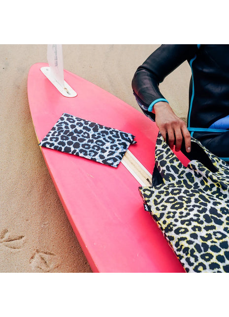 LOQI zip pocket LEOPARD Dusk, Twilight en Sunset