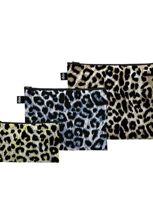 LOQI zip pocket LEOPARD Dusk, Twilight en Sunset