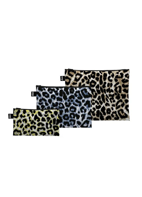 LOQI zip pocket LEOPARD Dusk, Twilight en Sunset