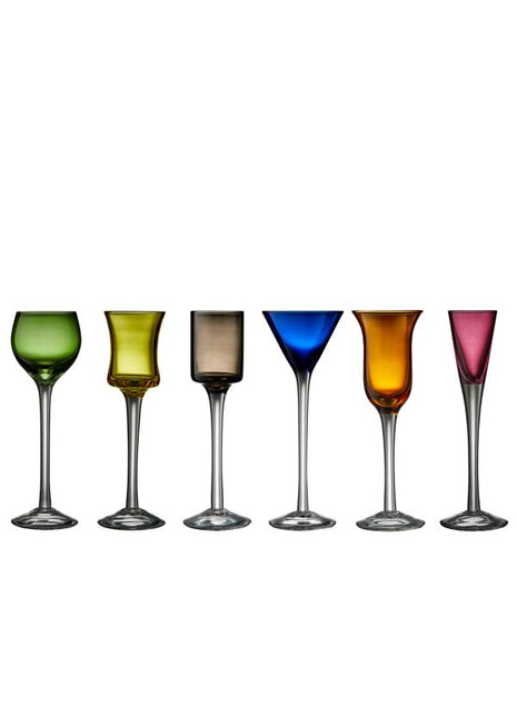 916208 Lyngby Bar en Cocktail Schnapps glazen 6 delig