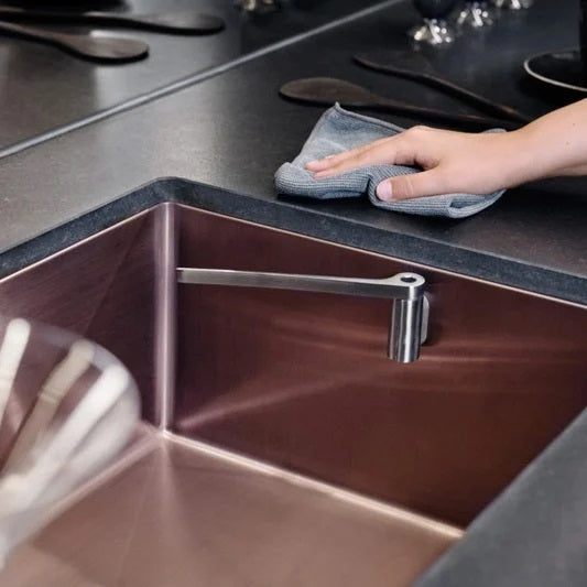Happy Sinks magnetische vaatdoekhouder recht bio zwart – Toff Design Happy Sinks magnetische vaatdoekhouder recht bio zwart – Toff Design