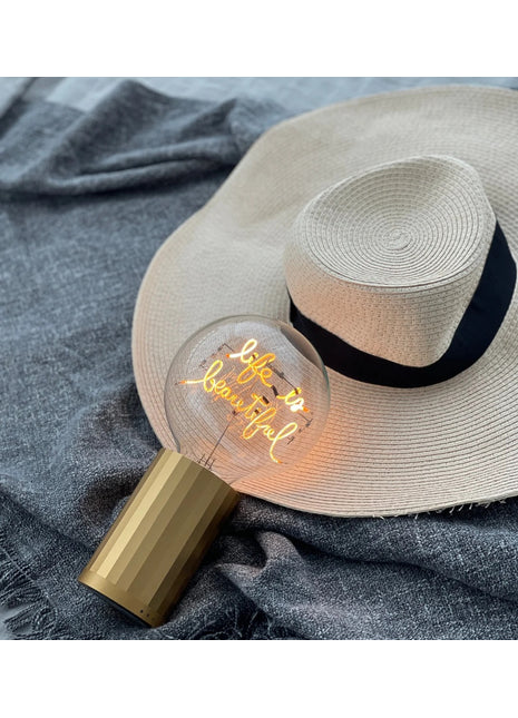 MITB Bulb Life is Beautiful LED lamp draadloos