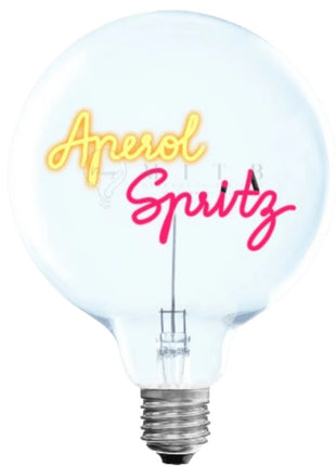 MITB Bulb Aperol Spritz tekst lamp draadloos