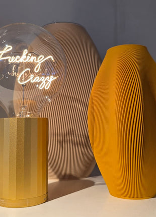 994310 MITB Bulb Fucking Crazy tekst lamp draadloos