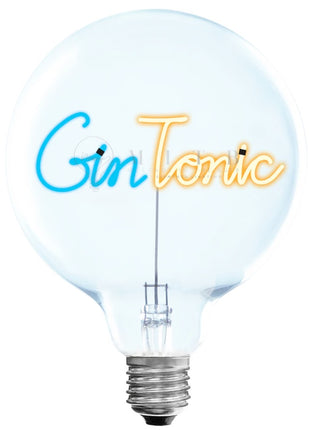 MITB Bulb Gin Tonic tekst lamp draadloos