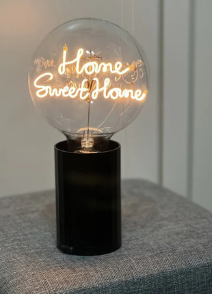 MITB Bulb Home Sweet Home tekst lamp draadloos