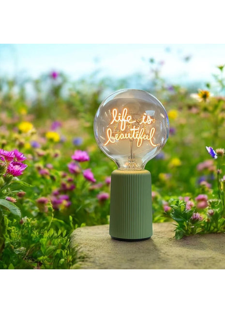 MITB Bulb Life is Beautiful LED lamp draadloos