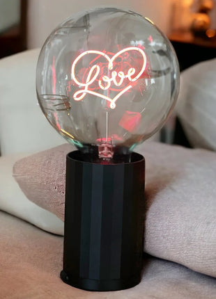 MITB Bulb Love tekst lamp draadloos