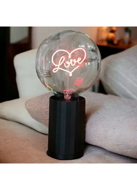 MITB Bulb Love tekst lamp draadloos