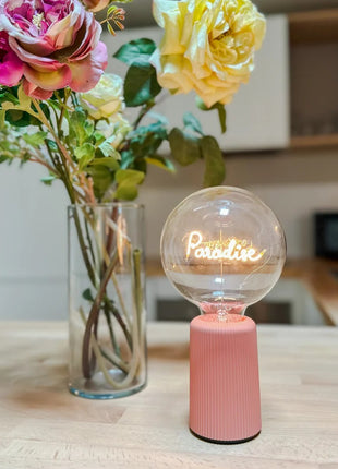 MITB Bulb Paradise tekst LED lamp draadloos