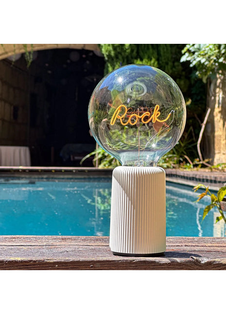 MITB Bulb Rock LED tekst lamp draadloos