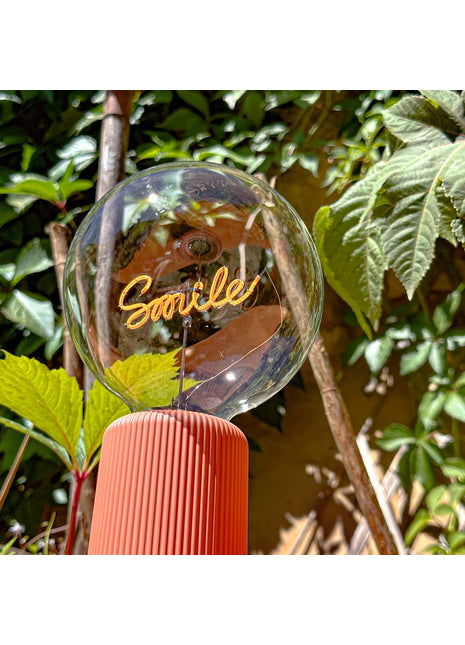 MITB Bulb Smile tekst lamp draadloos