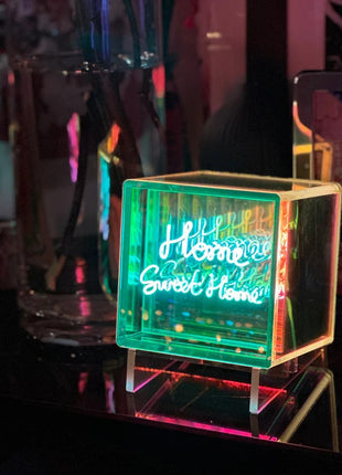 MITB MITBOX Home Sweet Home lichtgevende kubus multi-colour