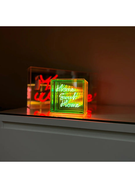 MITB MITBOX Home Sweet Home lichtgevende kubus multi-colour