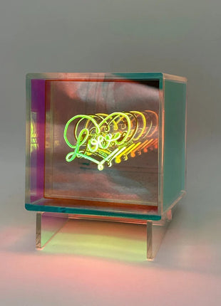 MITB MITBOX Love lichtgevende kubus multi-colour