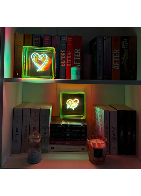 MITB MITBOX Love lichtgevende kubus multi-colour