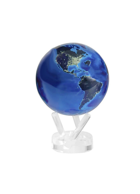 Mova Globes wereldbol Earth at Night zonne-energie 15cm