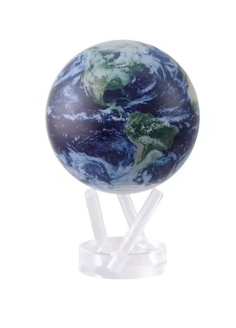 Mova Globes wereldbol aarde met wolken 15 cm