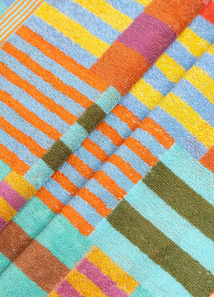 Foekje Fleur Odds & Ends badhanddoek M 60x120 Tulip Quilt 101#