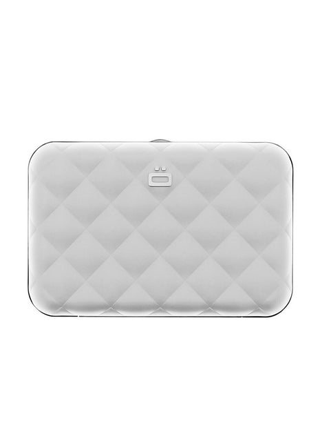 Ögon Designs Quilted Wallet Lady Case aluminium zilver