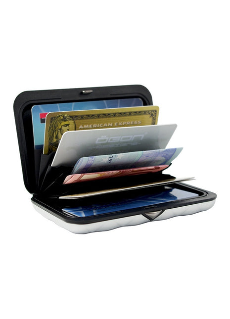 Ögon Designs Quilted Wallet Lady Case aluminium zilver