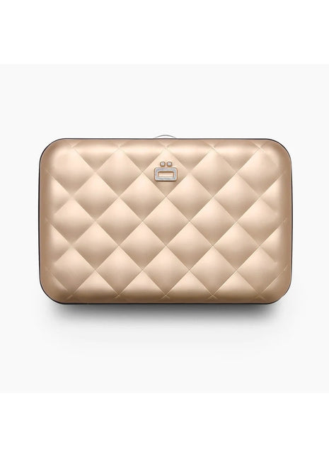 Ögon Design Quilted Wallet Lady Case alu rose goud