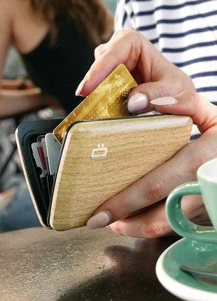 Ögon Designs Wallet Smart Case V2 creditcardhouder alu bamboo