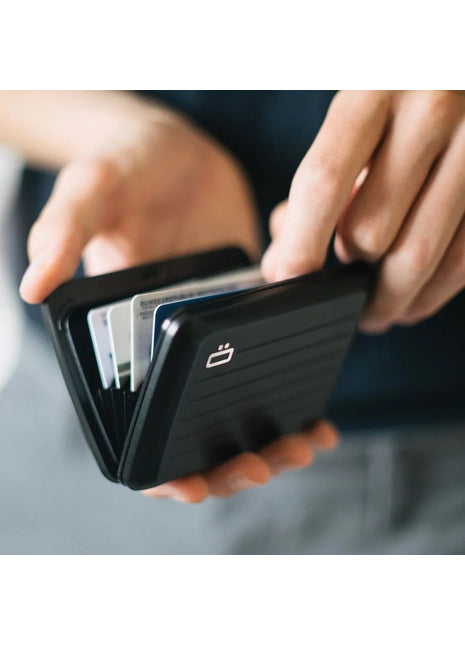 Ögon Design Wallet Smart Case V2 portemonnee opium zwart