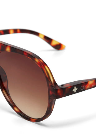 Okkia Alessio unisex zonnebril classic havana