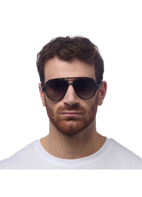 OK021-KH Okkia Alessio heren zonnebril kale havana