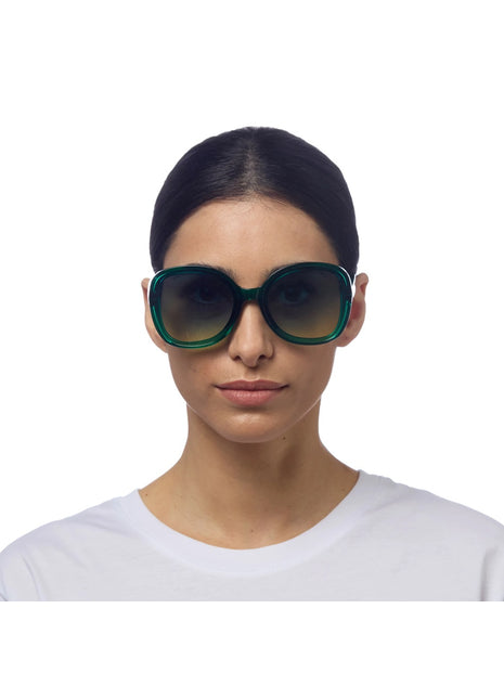 ok019-tgr Okkia Anna dames zonnebril vlinder verde groen