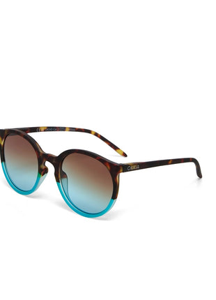 OK045-HB Okkia Berlino dames Italiaanse zonnebril havana blauw