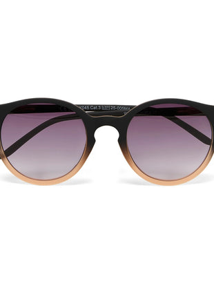 OK045-BP Okkia Berlino dames Italiaanse zonnebril black shaded rose