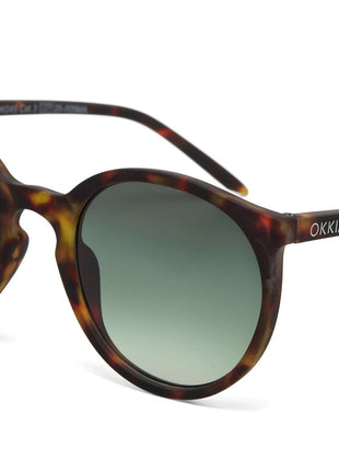 OK045-CH Okkia Berlino dames Italiaanse zonnebril classic havana