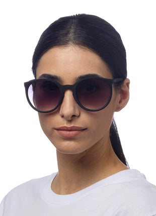 OK045-BK Okkia Berlino dames Italiaanse zonnebril zwart