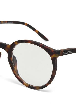 OK055CH Okkia Bologna dames leesbril classic havana - kies sterkte
