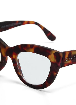 OK023CH Okkia Claudia dames leesbril classic havana