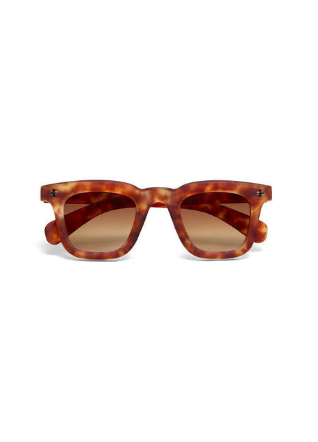 OK068B3H-BR Okkia Firenze unisex zonnebril Sahara Havana