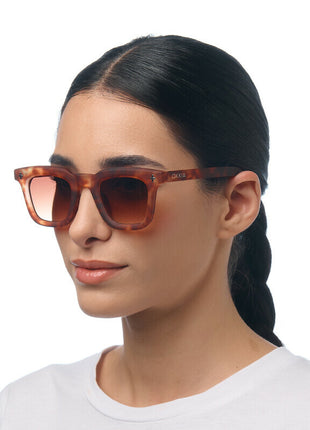 OK068B3H-BR Okkia Firenze unisex zonnebril Sahara Havana