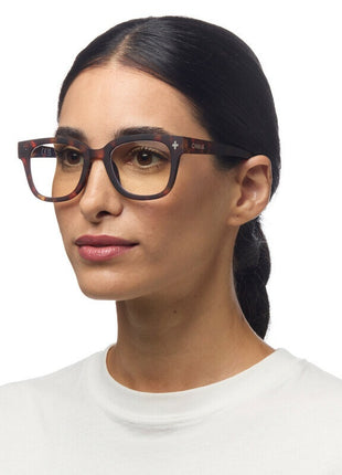 OK017-CH Okkia Giovanni unisex leesbril heren / dames classic havana
