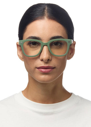 OK017-GR Okkia Giovanni unisex leesbril heren / dames groen