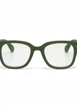 OK017-GR Okkia Giovanni unisex leesbril heren / dames groen