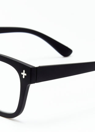 OK017-BK Okkia Giovanni unisex leesbril heren / dames zwart