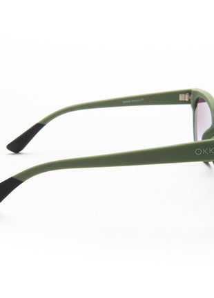 OK012-GR OKKIA Giovanni zonnebril unisex groen