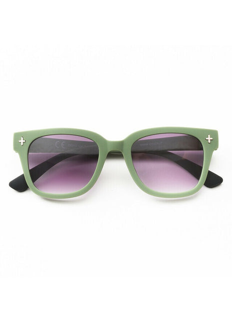 OK012-GR OKKIA Giovanni zonnebril unisex groen