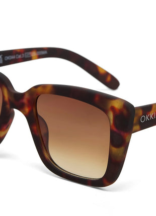 OK044-CH Okkia Elba Italiaanse dames zonnebril classic havana