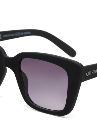ok044-bk Okkia Elba Italiaanse dames zonnebril zwart