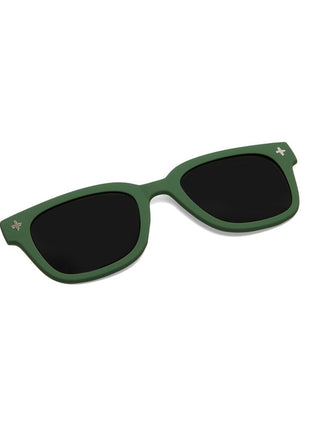 Okkia Magmask Clip-On Giovanni leesbril polariserend zonframe groen